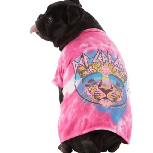 Pets First Other - Def Leopard Tye Die Dog Tee-Shirt